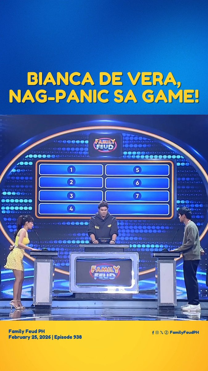 Panic 'yan siya 😭🤣 #FamilyFeudPH #FamilyFeud #DingdongDantes #540NaFamilyFeudNa #MoreTawaMoreSaya