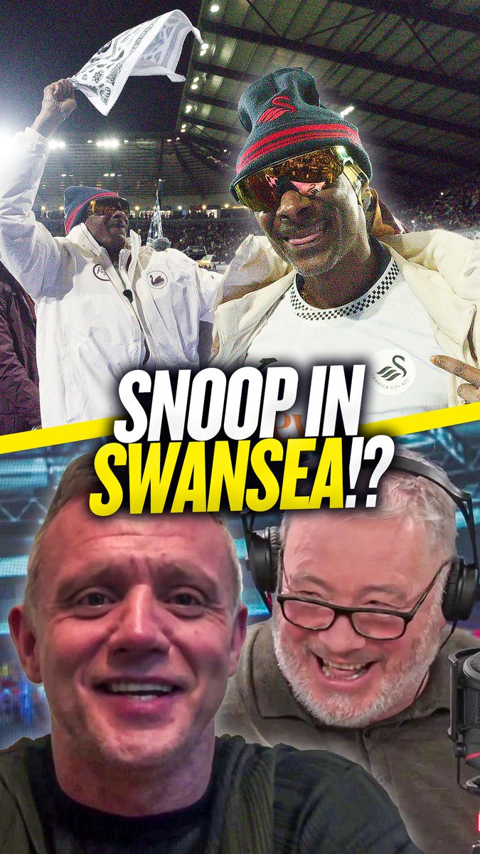 🤣 "It was unbelievable!" 🔊 "He got out with his ghetto blaster, he made a good entrance!" Lee Trundle reveals all about Snoop Dogg's trip to Swansea City! 🦢