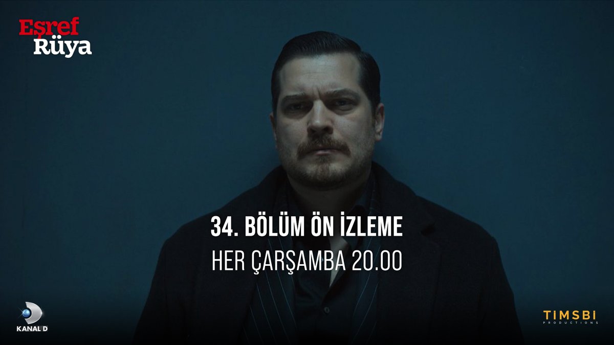 “Benim için öleceğinize, aileniz için yaşayın…” #EşrefRüya özetsiz yeni bölümüyle bu akşam 20.00’de #KanalD’de, tv yayınından hemen sonra ise Amazon Prime’da sizlerle. @kanald TİMSBİ Productions