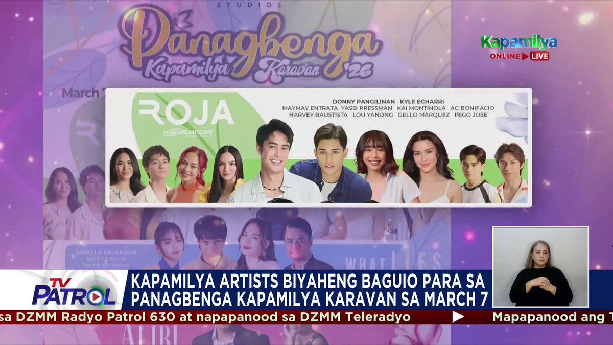 Tara at makisaya sa Panagbenga Kapamilya Caravan sa Baguio City kasama ang ilang Kapamilya stars.