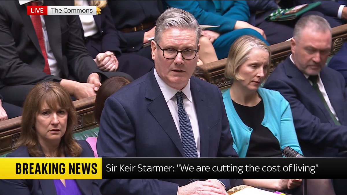 Sir Keir Starmer criticises Nigel Farage for failing to condemn a death threat made against Labour MP Natalie Fleet. Follow #PMQs live: 📺 Sky 501, Virgin 602, Freeview 233 and YouTube