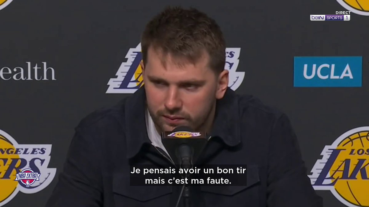 🏀 #NBAextra 😬 Les Lakers ont craqué... 💥 LeBron James pointe du doigt Luka Doncic !