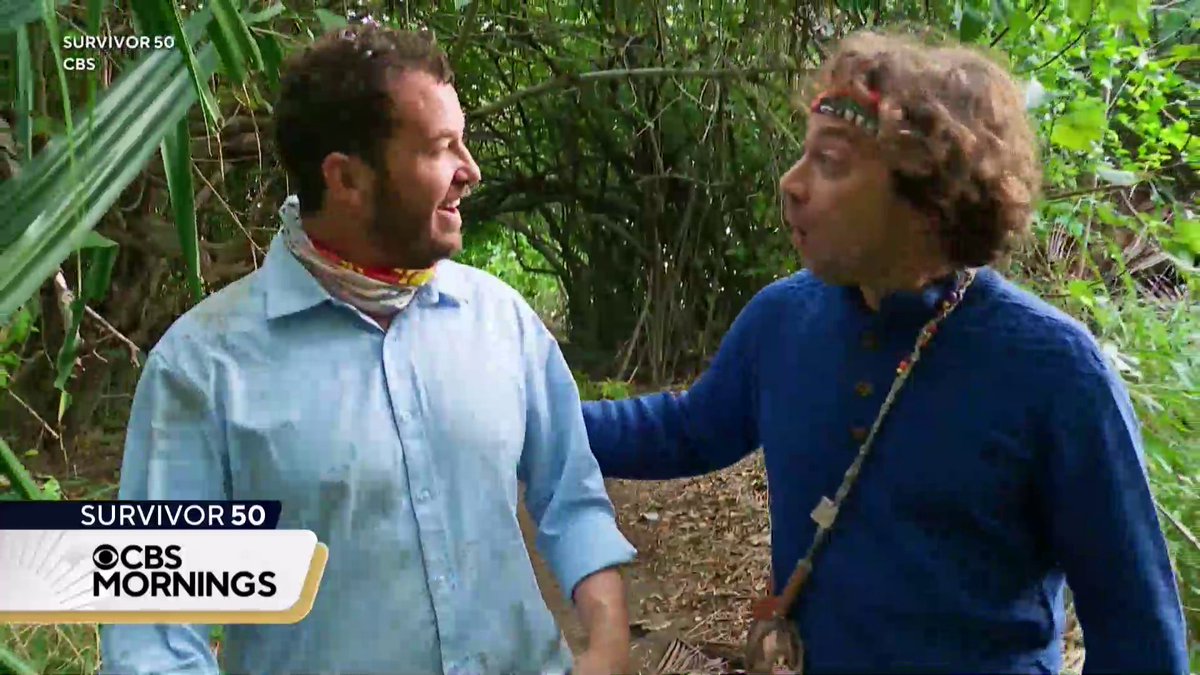 SURVIVOR EXCLUSIVE: Looks like Rick Devens and Christian Hubicki could be forming an alliance on #Survivor50, as they discuss working together in the game in an exclusive clip from the premiere episode. Watch the first episode from the landmark season tonight at 8/7c on CBS and Paramount+.