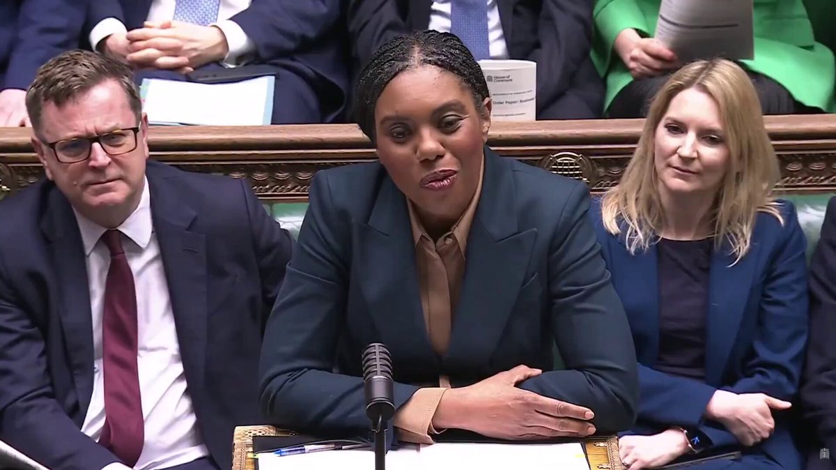 🚨🇬🇧 BREAKING: Kemi Badenoch just EXECUTED Keir Starmer at PMQs! 🔥 She straight up asked why Labour is being nicknamed the "Paedophile Defenders Party" by their own side! Starmer's government is riddled with a disgusting paedophile problem: - Appointing "paedophile apologists" to top jobs - Links to Epstein scandal via Mandelson - Peers and aides tied to convicted child sex offenders - Multiple Labour councillors, ex-MPs, and affiliates caught in child sex crimes or cover-ups How many more before Starmer admits his party has a serious safeguarding failure on its hands? 🤬
