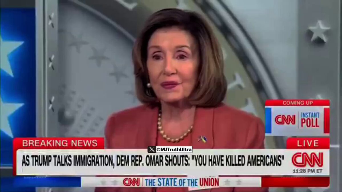 Hell hath frozen over… Nancy Pelosi finally admits to Insider Trading on CNN, asserting, well, it’s not illegal “The inference he [Trump] was trying to make is that there’s something wrong with that, which there wasn’t, and if there was, people get prosecuted.” She also says she stood up when Trump said we need to ban insider trading and asked if she stood up.. 🤣