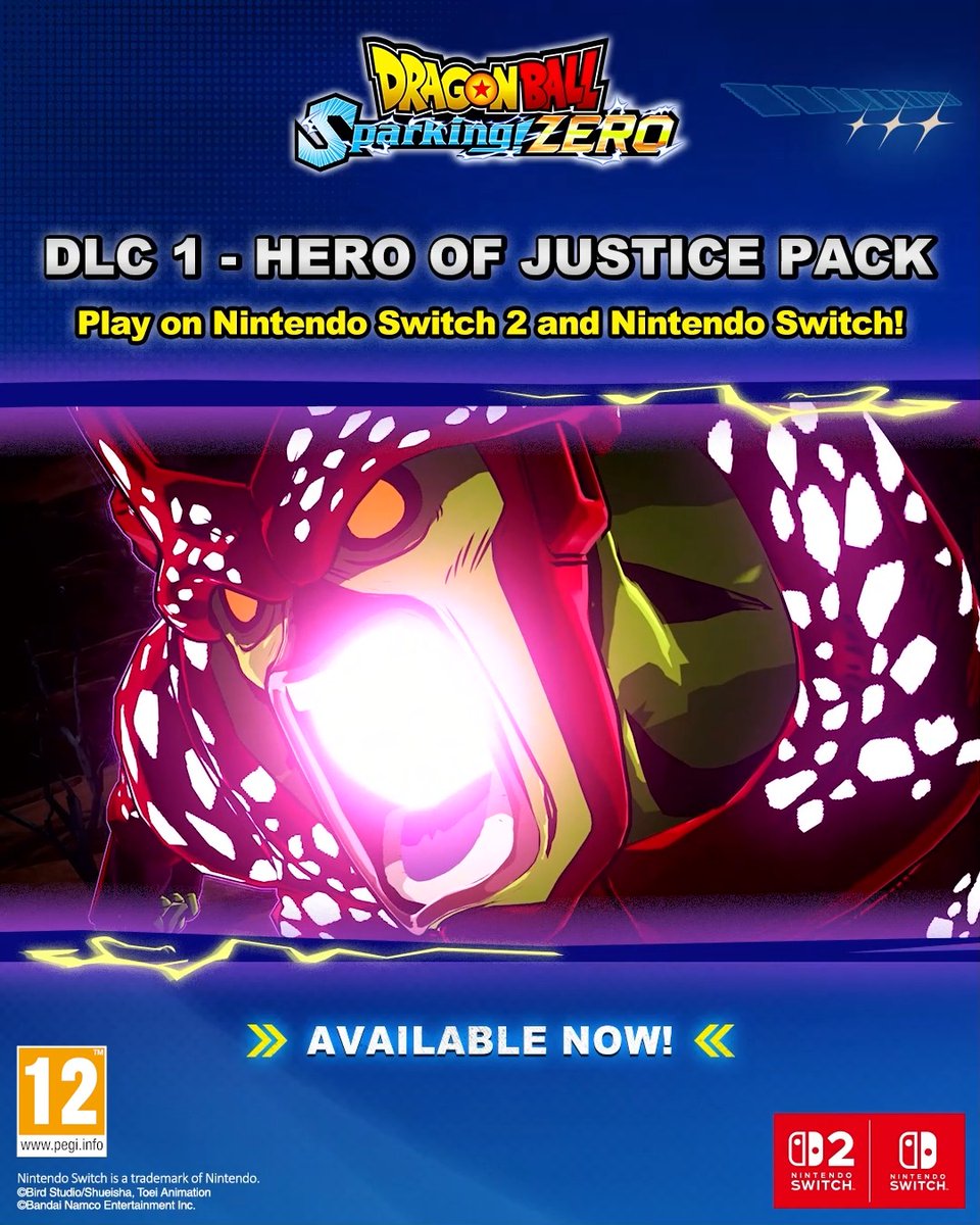 Perfection is overrated. The only thing that matters is power. #DBSZ Cell Max joins the battle in DRAGON BALL: Sparking! ZERO DLC Pack 1, available now!