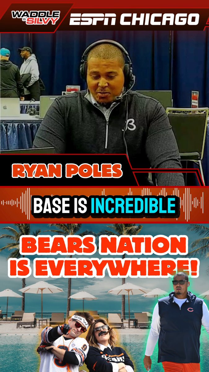 Ryan Poles on the impact of Bears Nation @waddleandsilvy x @twaddle87 #Bears #DaBears #Chicago #Fans #NFL