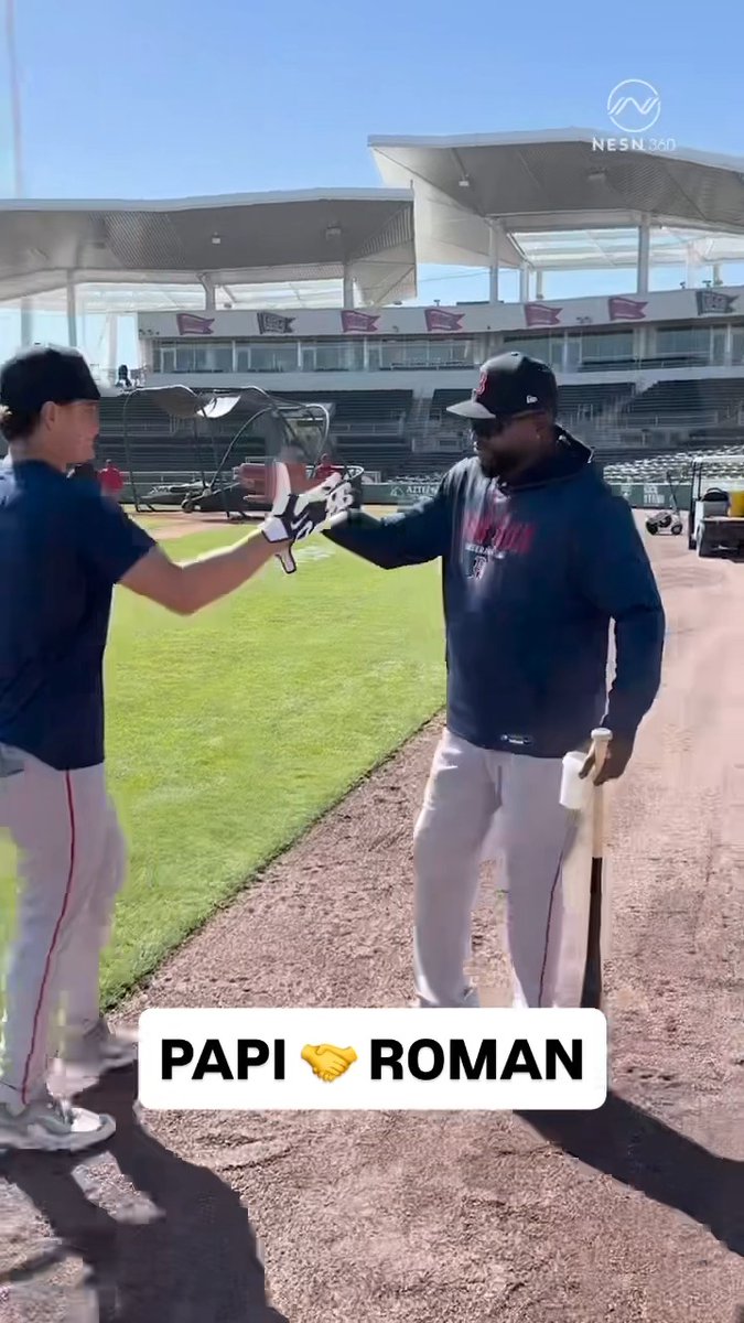 Coach David Ortiz in the building!
