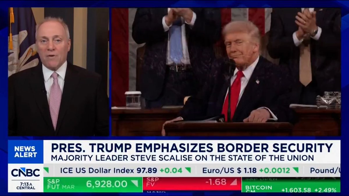 Last night, Americans saw the STARK contrast between Republicans and Democrats. When the President asked a simple question — will you stand up for Americans and keeping them safe? Republicans stood. Democrats sat. The choice was clear in 2024, and it’s just as clear today. 🇺🇸