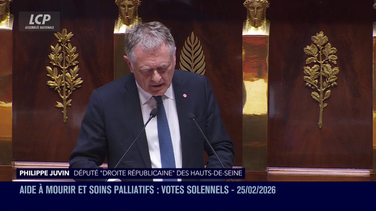 Aide à mourir : "L'interdit de donner la mort est un principe absolu et si nous acceptons des exceptions à un principe absolu, d'autres demain justifieront d'autres exceptions", met en garde 🇫🇷 🇪🇺 Pr Philippe Juvin MD PhD (DR). "Ce n'est plus une loi d'ultime recours." #DirectAN