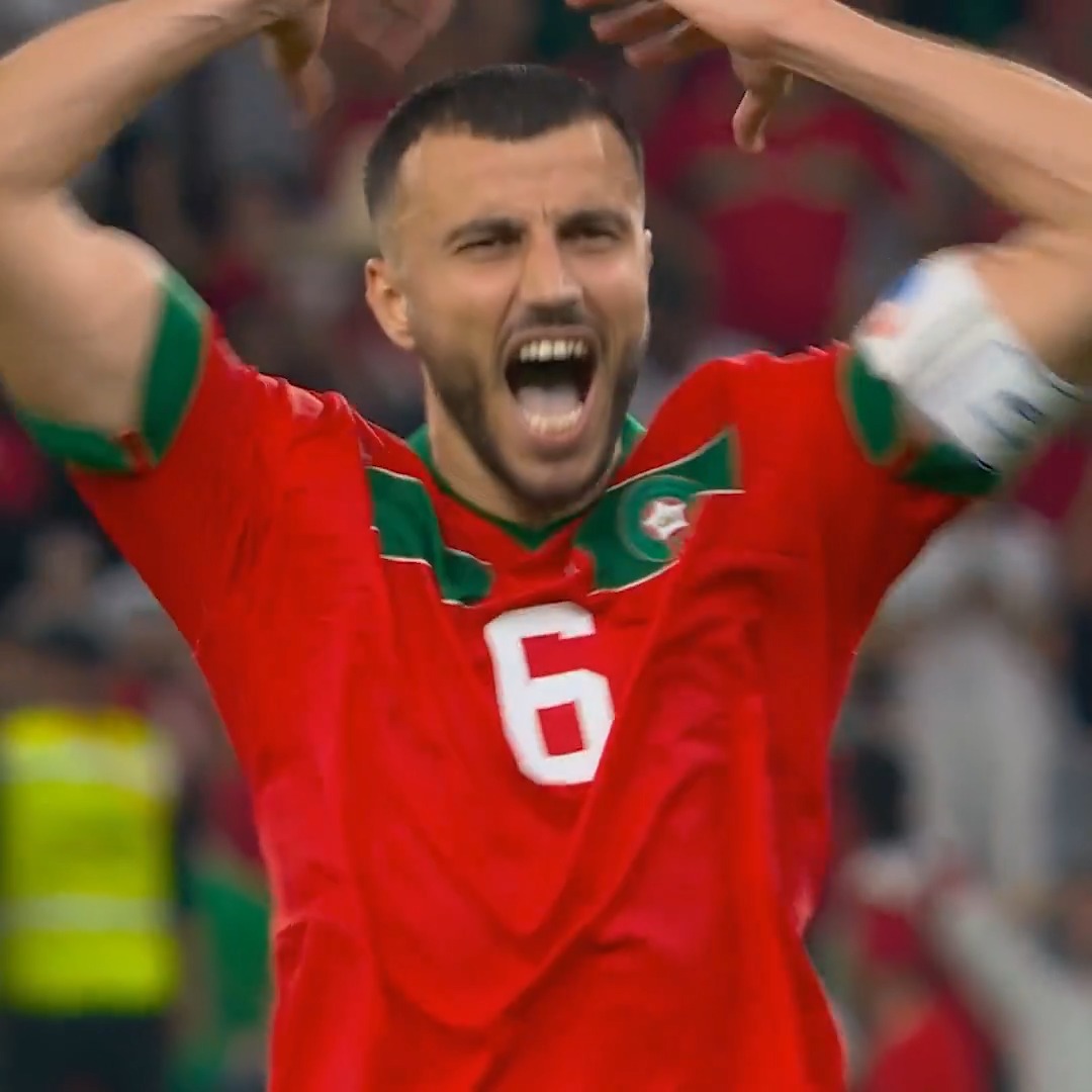 سايس صخرة دفاع أسود الأطلس 🇲🇦 #FIFAWorldCup