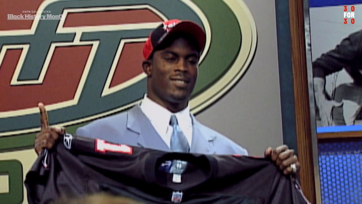 In 2001, Michael Vick became the first Black quarterback to be selected as the No. 1 overall draft pick 🔥 30 for 30: 'Vick' 🎥