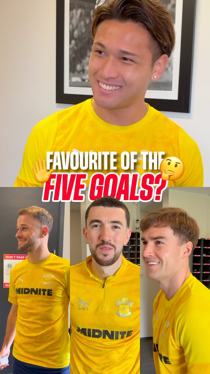 What was your favourite of our FIVE goals? 🤔