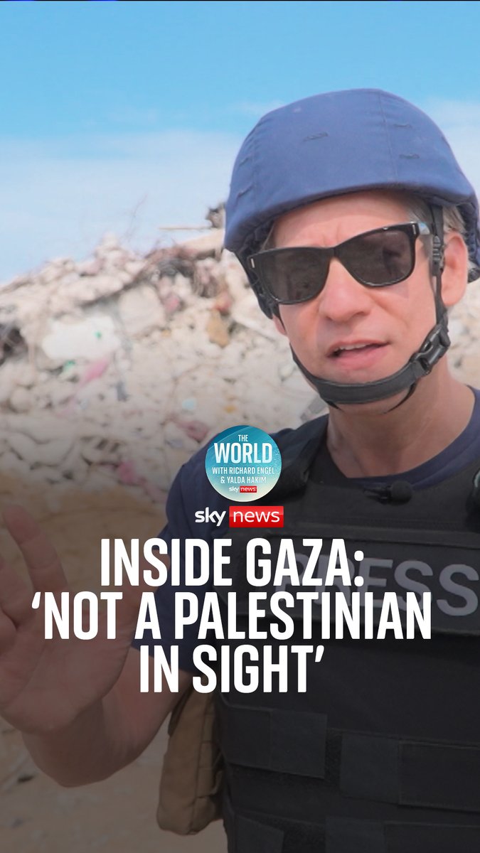 'No Palestinians and rubble are far as the eye can see' What is Gaza like four months on from the ceasefire? Richard Engel returns, embedded with the IDF, and tells Yalda Hakim about the sheer scale of destruction he witnessed.