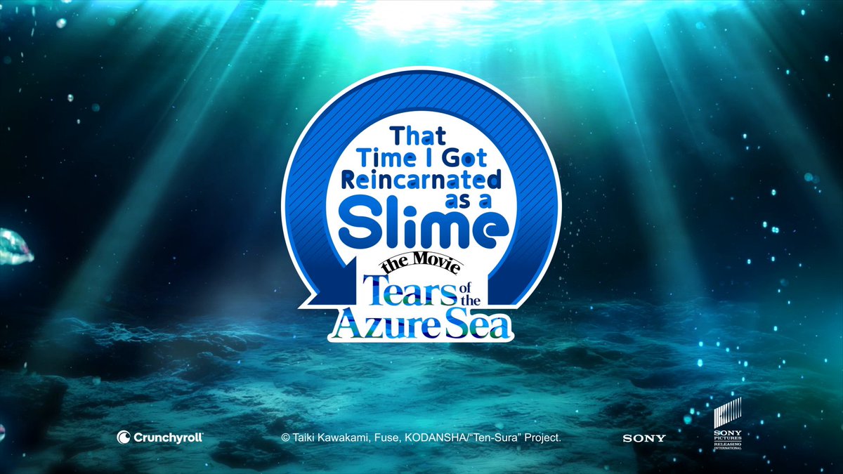 That Time I Got Reincarnated as a Slime the Movie: Tears of the Azure Sea arrives in theatres beginning May 1! 🌊 Can't wait? That Time I Got Reincarnated as a Slime the Movie: Scarlet Bond returns to theatres for one night only in April, including an exclusive sneak peek of the new film!