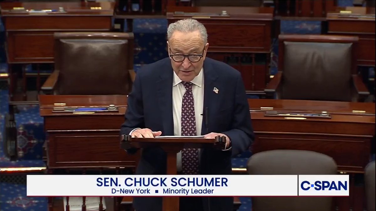 .Chuck Schumer on State of the Union address: "Last night was not America's state of the union. It was Donald Trump's state of delusion."