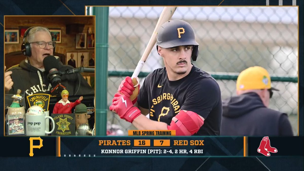 "Could somebody do that with the #Pirates? Come in and say, 'Alright, give us 48-49% of the team, and we're going to make this a powerhouse again. We're going to keep all this talent here.'" – DP on Konnor Griffin and the Pirates.