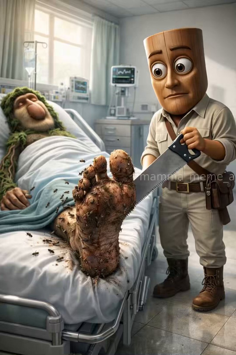 Tung Tung gets Patapim a new leg