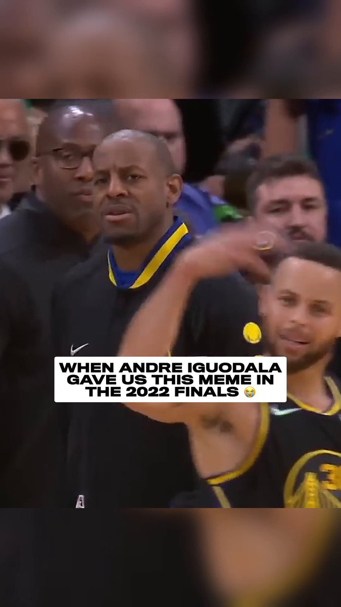 Coach Iguodala was not playing with Andrew Wiggins 😅 Peep Nelly in the background too 😂