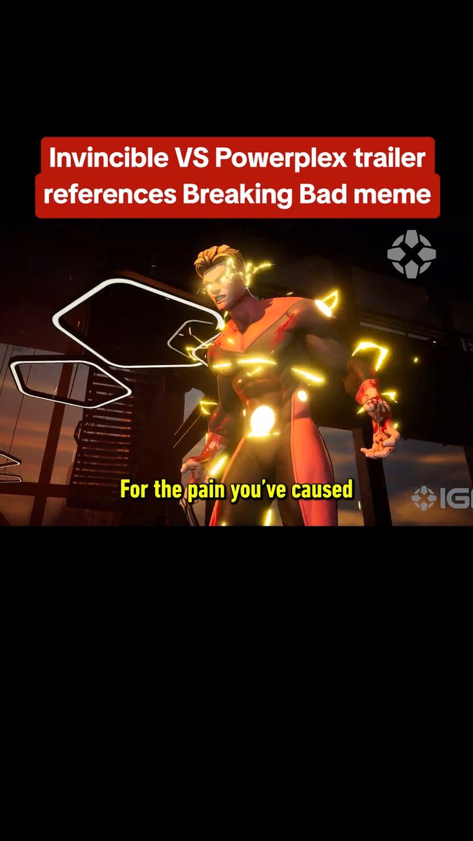 The Powerplex trailer for Invincible VS has a not-so-subtle Breaking Bad Easter egg: #ignfanfest