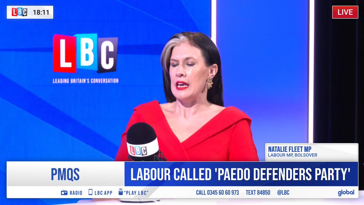 'It's really disgusting.' After Kemi Badenoch branded the Labour party 'paedo defenders' at PMQs, Natalie Fleet MP accuses the Tory leader of 'throwing language around for extra votes'.