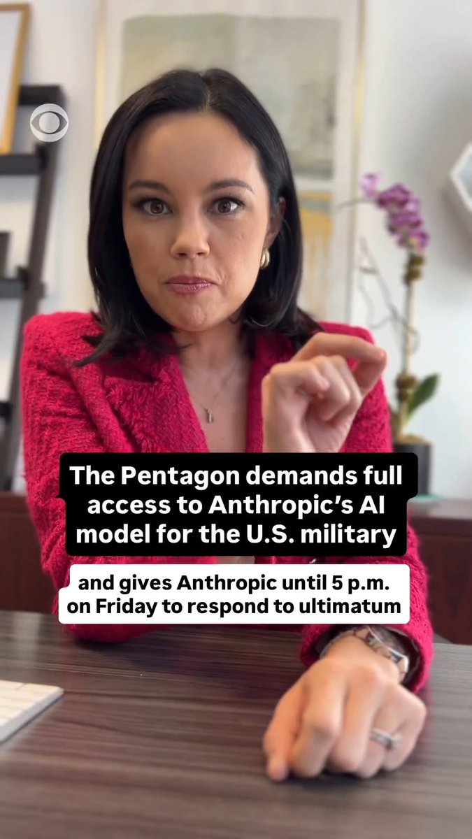 Who gets to control the most powerful tool ever created by mankind? That’s at the heart of the high-stakes feud currently playing out between the Pentagon and the AI company Anthropic. And it has a 5 pm Friday deadline.