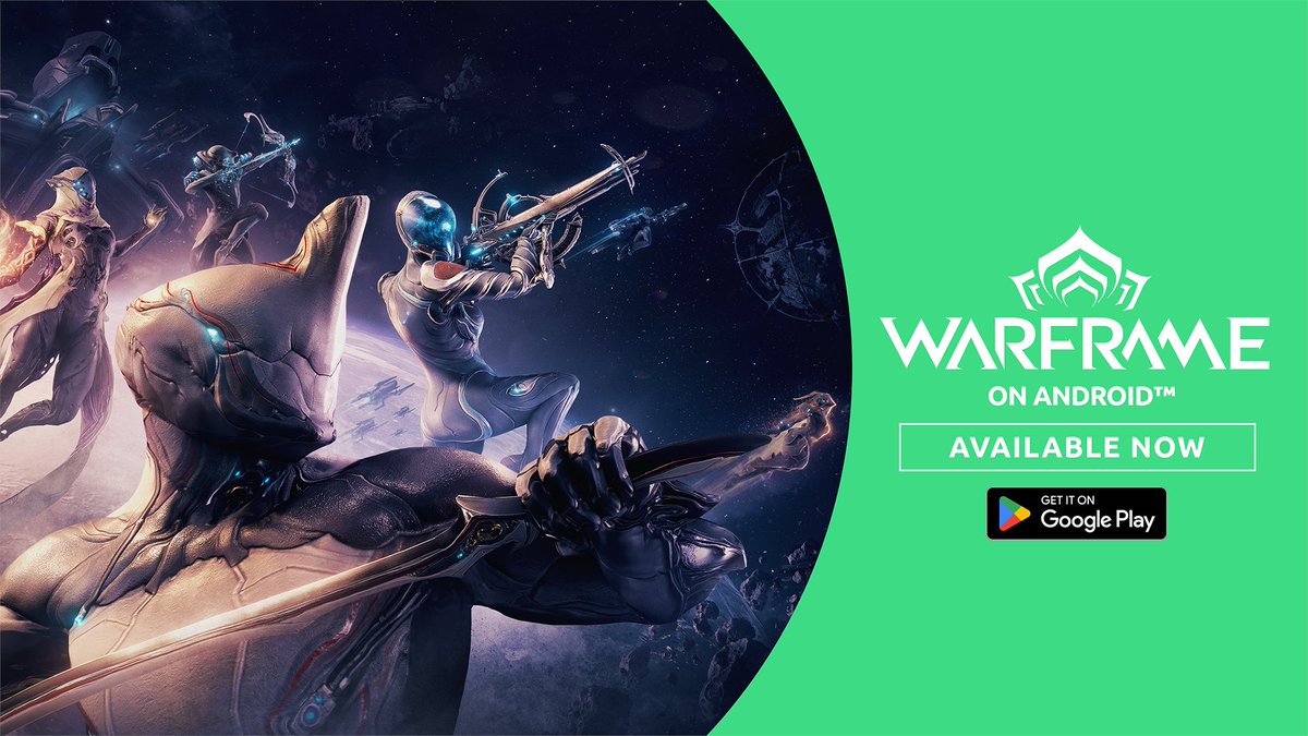 The wait is over, Tenno. #Warframe on Android is finally here! For device requirements and a look at our FAQ, visit: