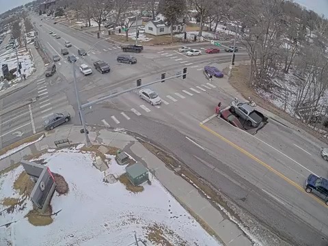 Two vehicles fell into a sinkhole near 67th and Pacific near the University of Nebraska–Omaha yesterday afternoon. No one was hurt and wreckers were able to get both vehicles out. Drive accordingly... #CityLife #omaha #driving #Infrastructure #nebraska #CornHuskers #urban #decay
