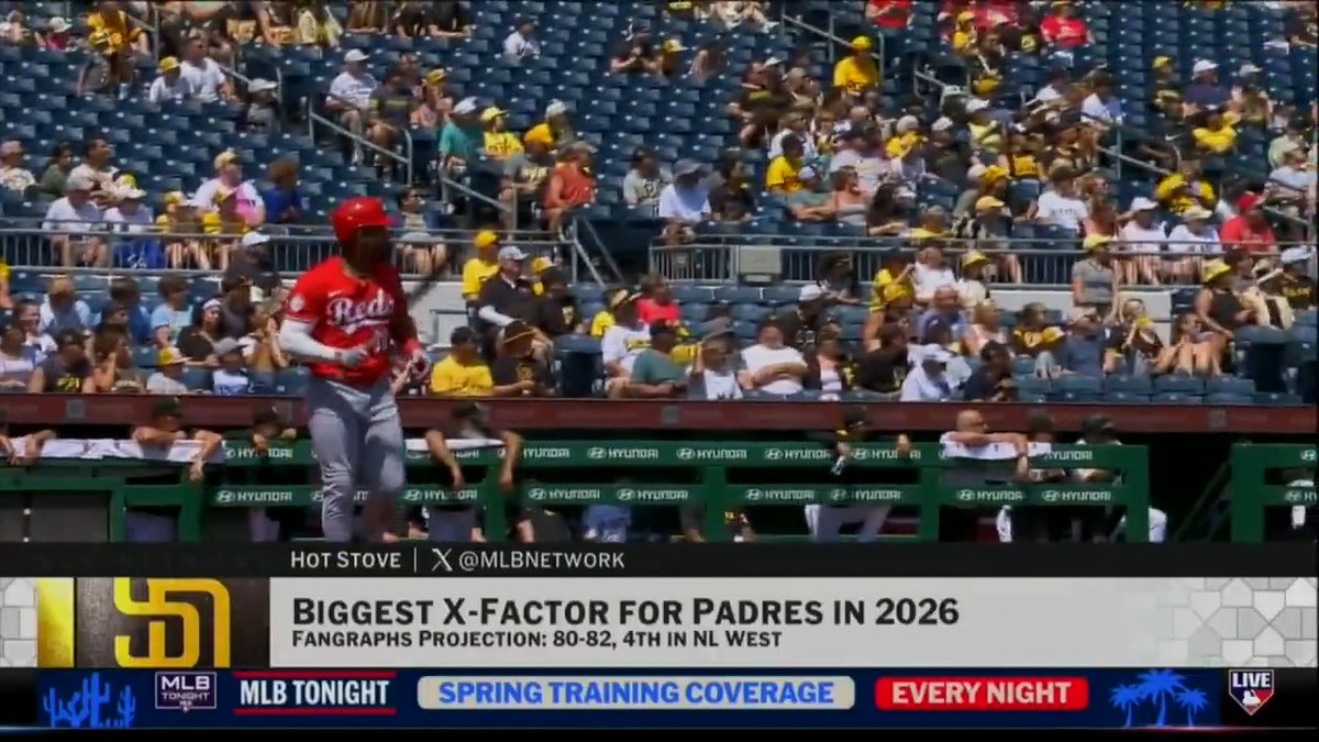 "The best signing of the offseason by anybody: Miguel Andujar." Matty V and Harold make their X-Factor picks for the Padres in 2026.