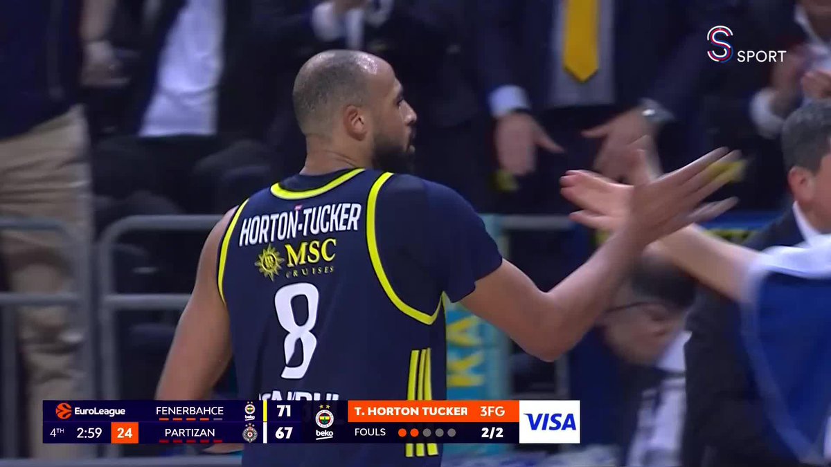 MS | Fenerbahçe Beko 81-78 Partizan. Tebrikler 👏 Fenerbahçe Beko