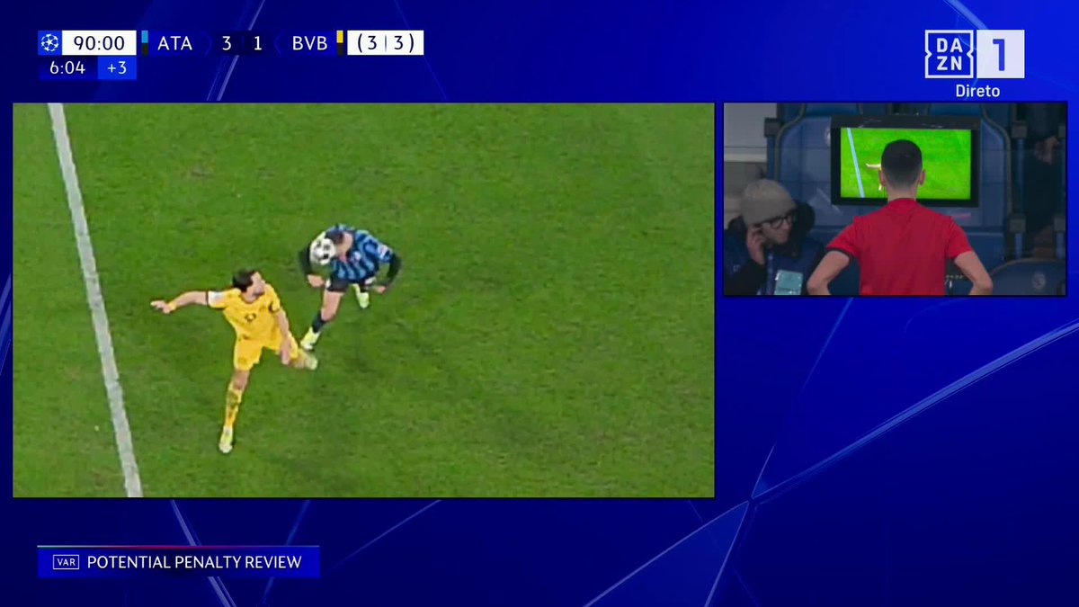 1ª mão: Dortmund 2-0 Atalanta 2ª mão: Atalanta 4-1 Dortmund SCENES!