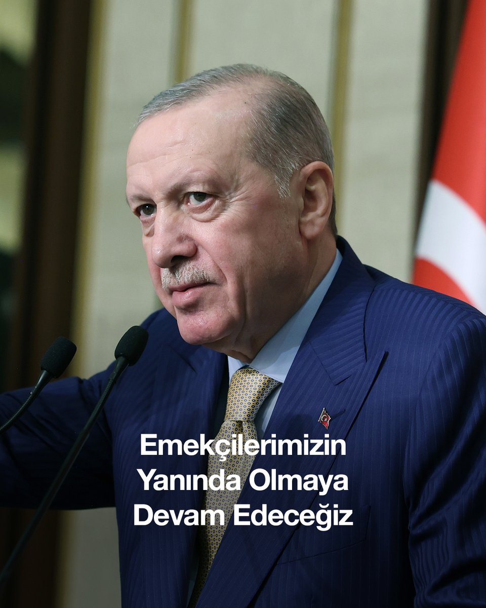 Nice düzenlemeyi, yeniliği, projeyi devreye alarak çalışanlarımızı her alanda destekledik, teşvik ettik, güçlendirdik. İnşallah bundan sonra da emekçilerimizin yanında olmaya devam edeceğiz.