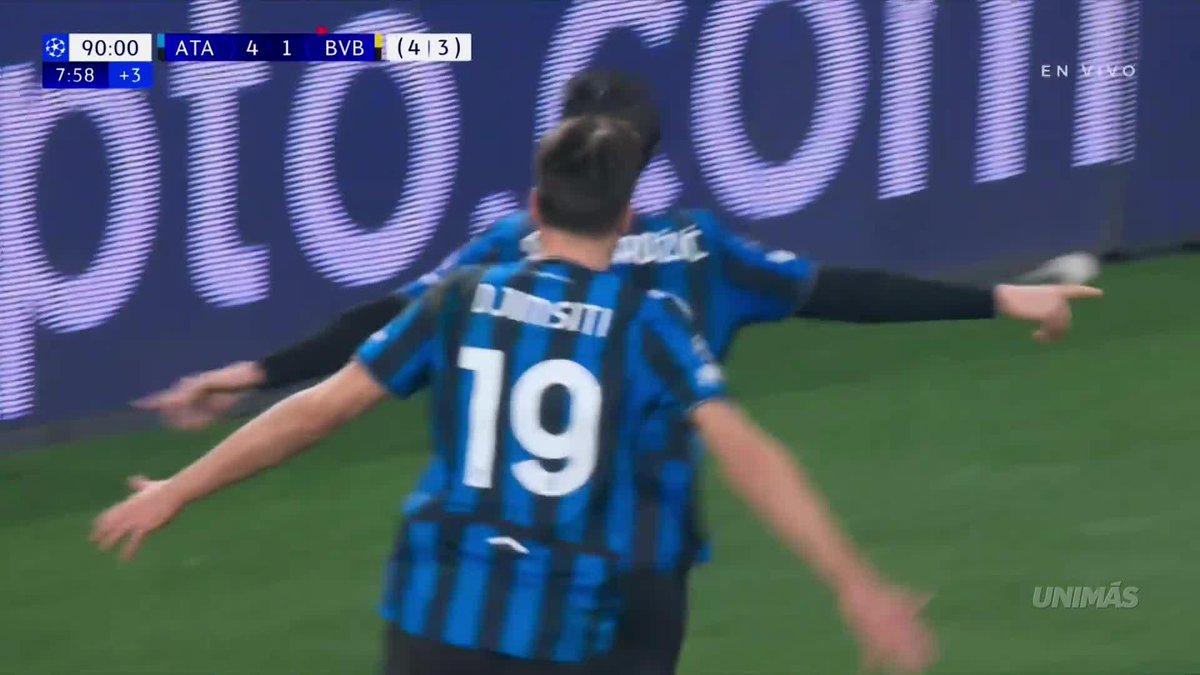 ATALANTA WIN IT WITH THE FINAL KICK OF THE GAME AND ARE INTO THE CHAMPIONS LEAGUE LAST 16 🤯 A wild sequence to end a wild tie 😰