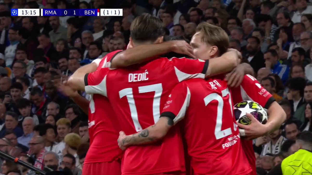 Good to see Trent following his man at the back post for Benfica’s opener…🫣