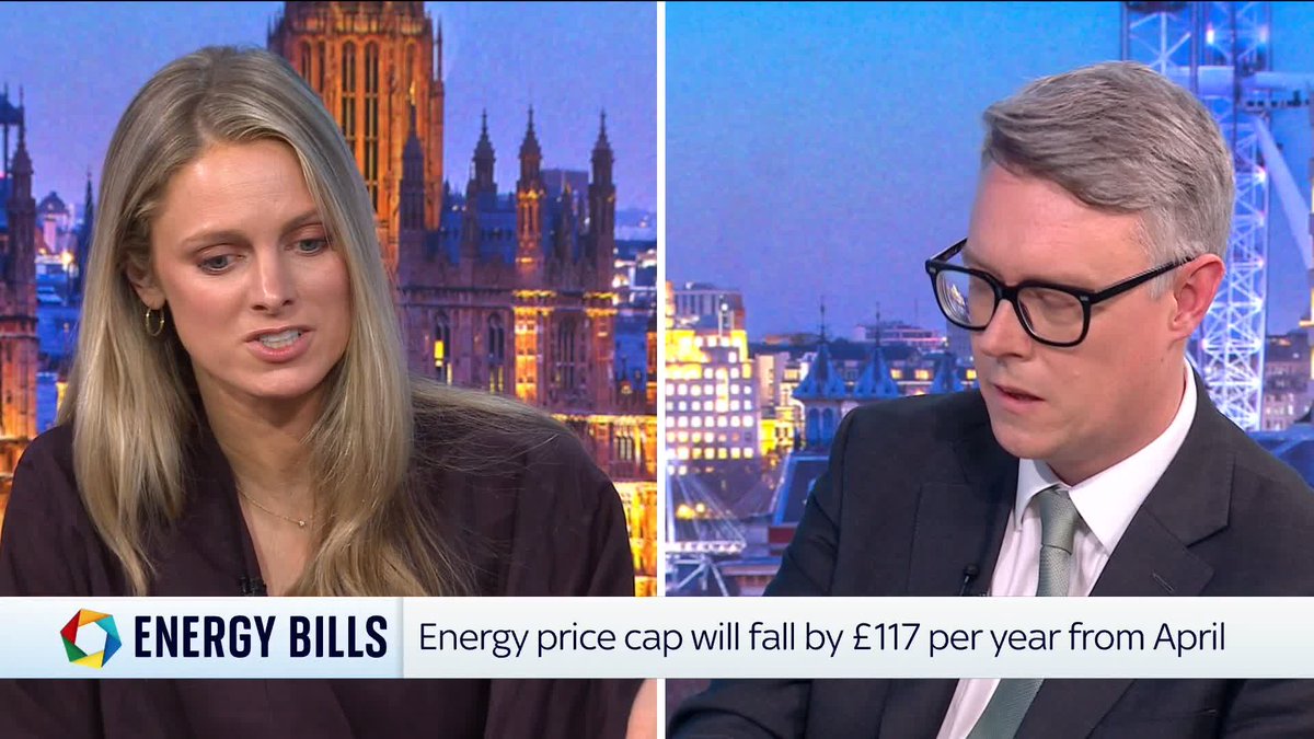 "I'm not going to prejudge anything the Chancellor is going to do either in the spring statement or in the budget later in the year" Energy Minister Martin McCluskey tells Ali Fortescue when asked about the upcoming budget. 📺 Sky 501