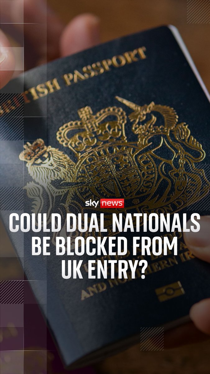British dual nationals who don't have a British passport could be stopped from entering the UK under new rules. Some people have said communication around the scheme has been haphazard. Adele Robinson reports ⬇️ Read more 🔗