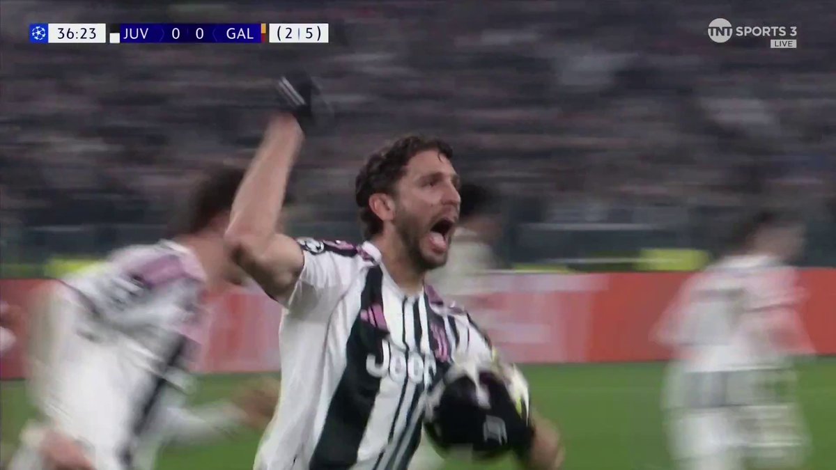Locatelli converts from the penalty spot to open the scoring for Juventus! TNT Sports &amp; discovery+ UK