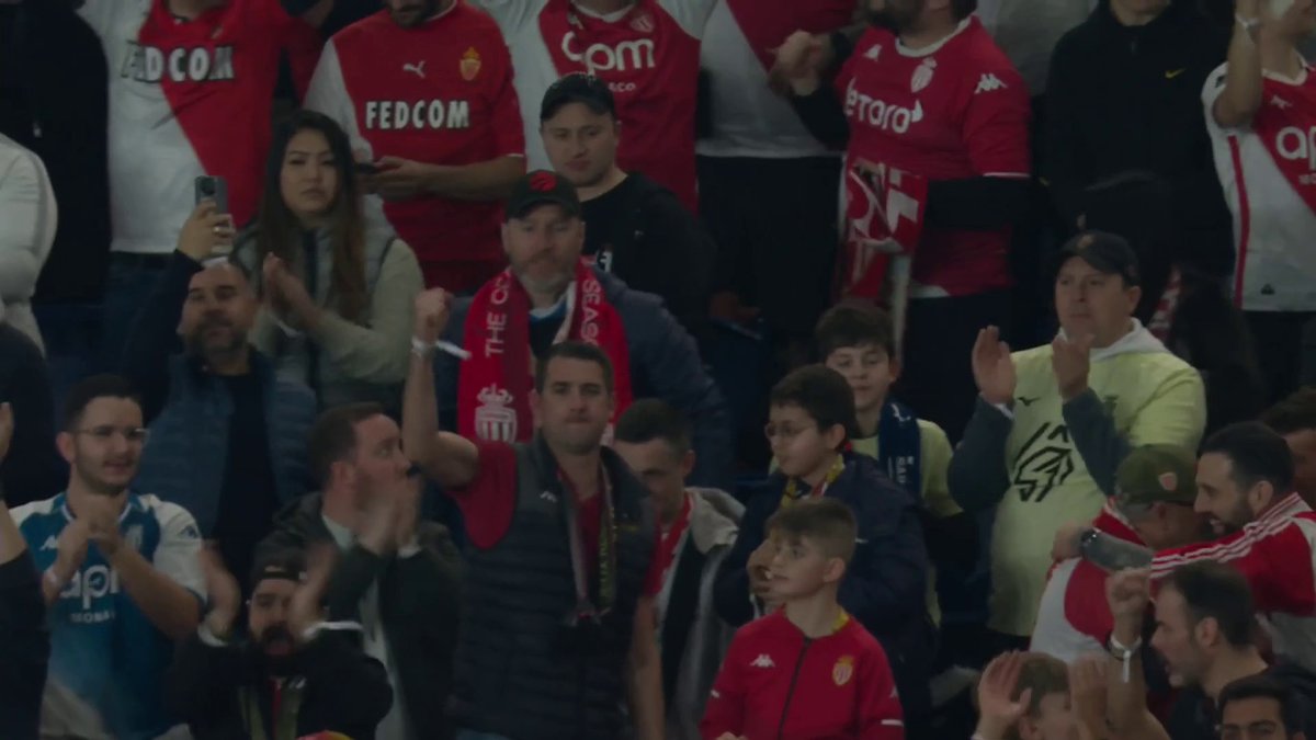 Akliouche gives Monaco the lead in Paris, and the tie is now level on aggregate ✨ 📺 TNT Sports &amp; discovery+ UK
