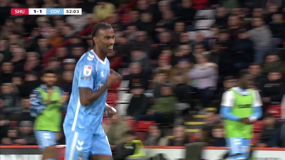 INSTANT response from Coventry! 💥 Haji Wright levels the game! 👏