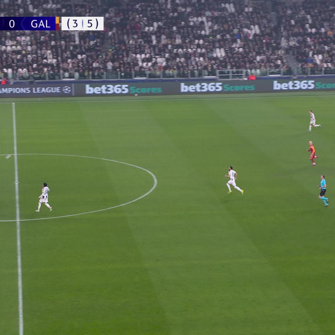 Juves Kelly sieht erst Gelb-Rot und nach VAR-Check Glatt Rot - zurecht? #DAZNmoment #UCL