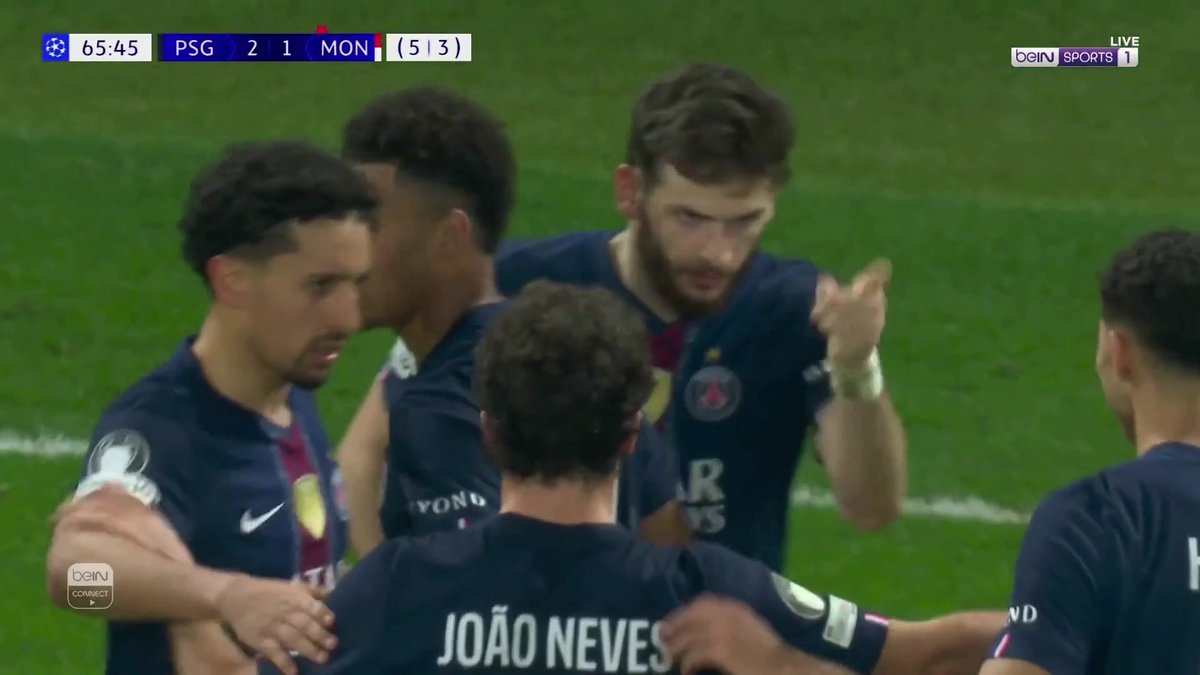 🔥⚽ كفاراتسخيليا يضاعف النتيجة ويضع باريس سان جيرمان على مشارف التأهل! #دوري_أبطال_أوروبا