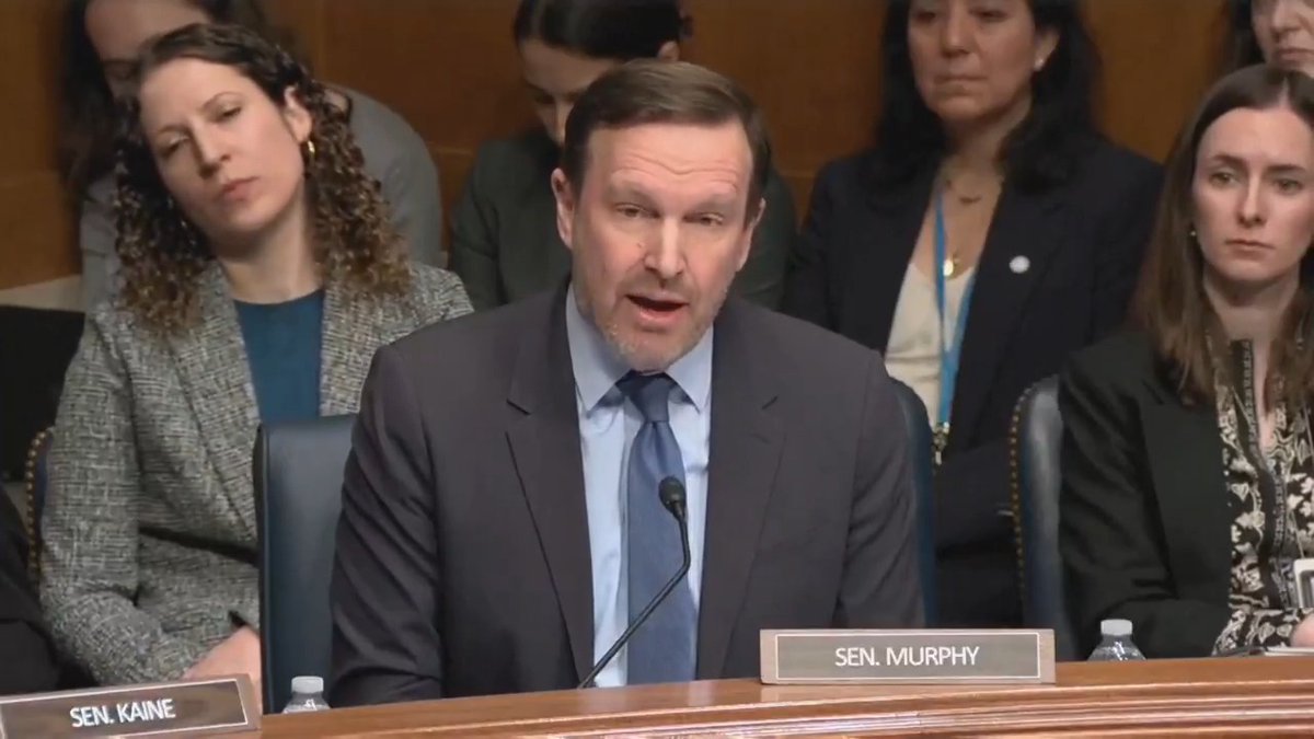 Sen. Murphy called out Surgeon General nominee Casey Means for not properly disclosing that she has received payments for promoting certain health products. Rather than defend herself, Means attacked the Senator's staff. This isn't surprising, but it's pretty damning.