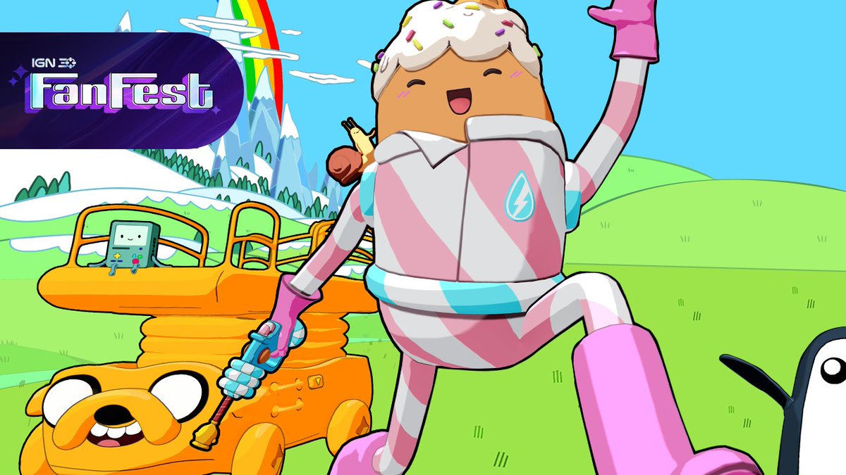 What time is it?! The new Adventure Time Pack is set to bring the Land of Ooo to PowerWash Simulator TwOoo on April 9! #IGNFanFest