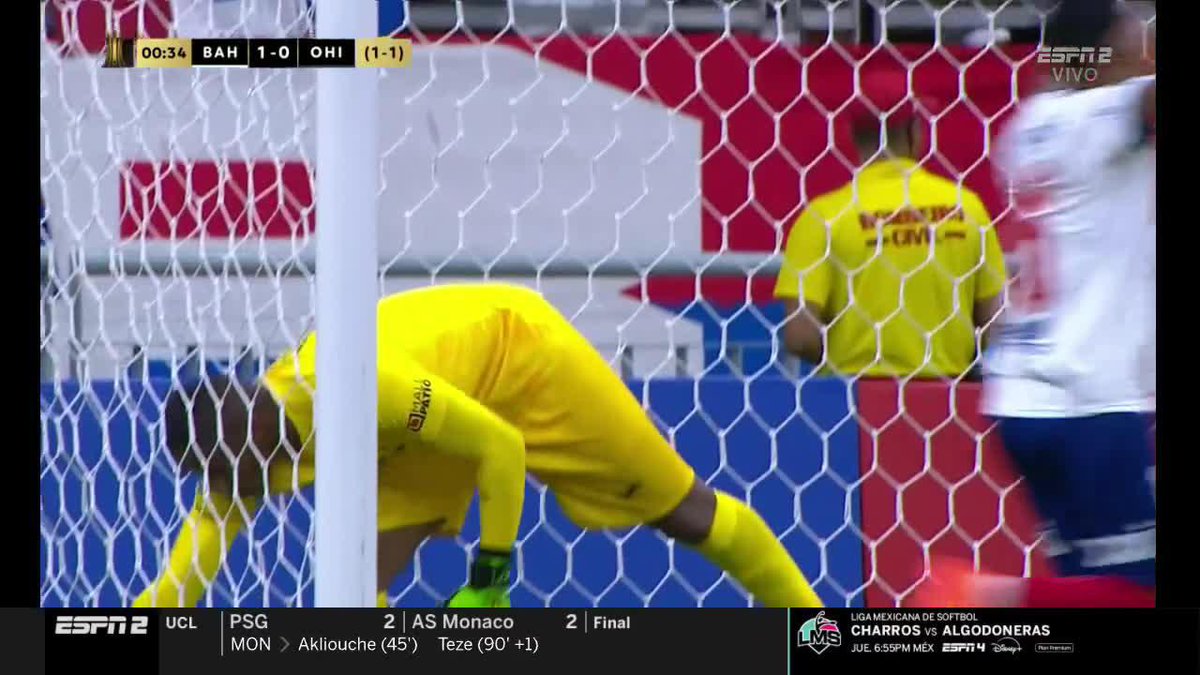 20 SEGUNDOS TARDÓ BAHÍA EN IGUALAR LA SERIE El elenco brasileño puso el 1-0 cuando los jugadores de O'Higgins aún se acomodaban en la cancha, e igualó la serie. ▶️ Mira la 🏆 CONMEBOL #Libertadores en el Plan Premium de #DisneyPlus