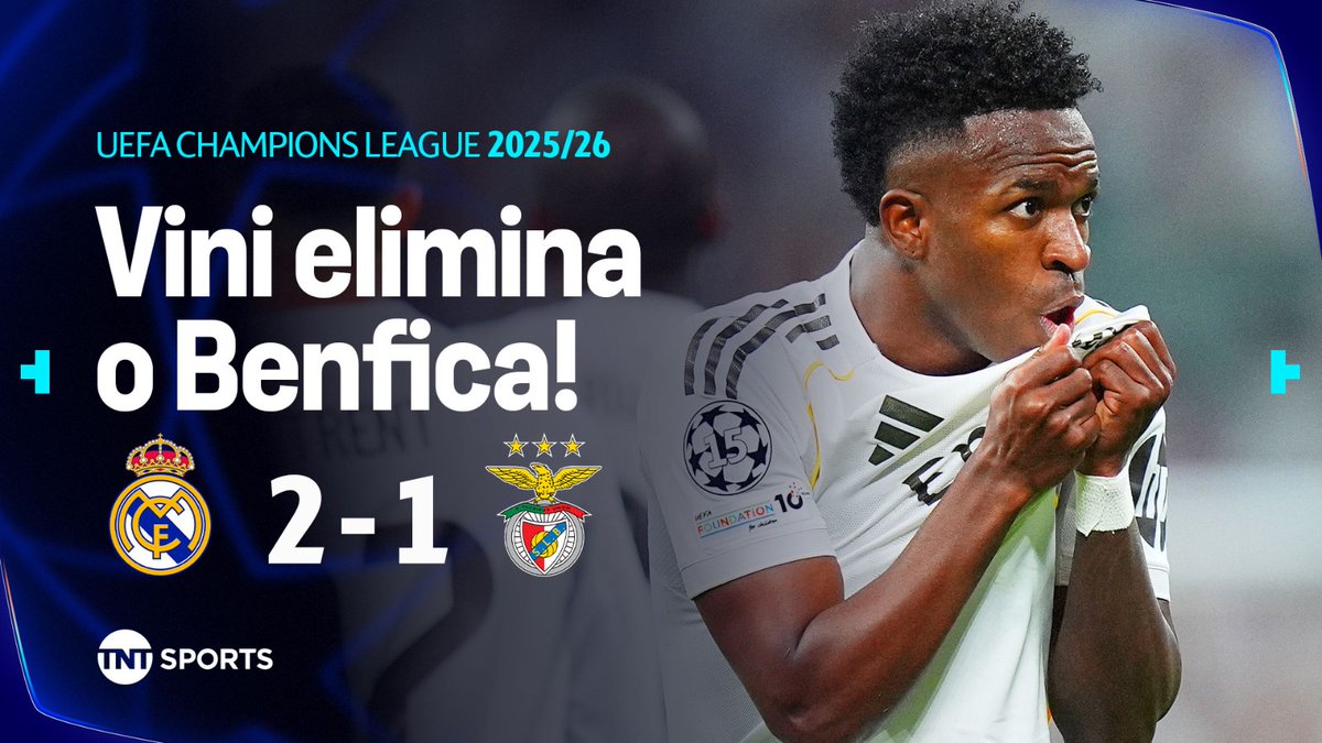 O VINI JR. BAILOU DE NOVO EM CIMA DO BENFICA! O craque brasileiro RESOLVEU A PARADA, marcou o gol da vitória e garantiu a classificação do Real Madrid... O homem ELIMINOU os portugueses! Vem ver os melhores momentos!
