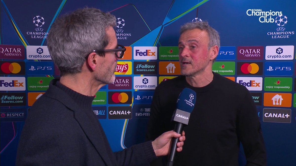 🚨 « Est-ce que vous avez passé une bonne soirée, est-ce que vous avez aimé ce que vous avez vu ? » 🤔 Luis Enrique 🇪🇸 : « 𝗖’𝗘𝗦𝗧 𝗨𝗡𝗘 𝗤𝗨𝗘𝗦𝗧𝗜𝗢𝗡 𝗣𝗜𝗘̀𝗚𝗘 ? » 🤨 🎥 CANAL+ Foot