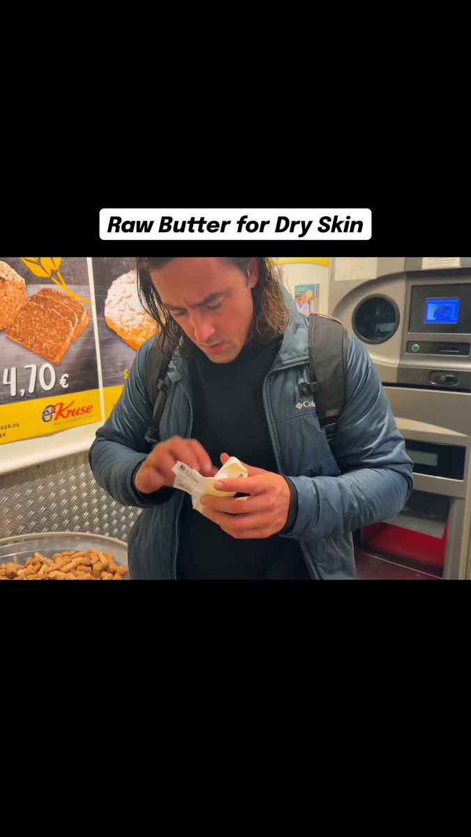 Raw Butter Topical for Dry Skin In cold environments you can run into dry or chapped lips and skin… your skin needs fats to heal and rebuild the skin Using a raw natural fat like raw butter will hydrate and protect your skin more than any fake petroleum lip balm garbage products And it works for any skin conditions like eczema or other irritation, a natural lubricant and soothing balm. As I mention mixed raw butter and honey is a great way to heal and soothe skin - without any of the extra garbage chemicals in mass produced products today Nature knows best!