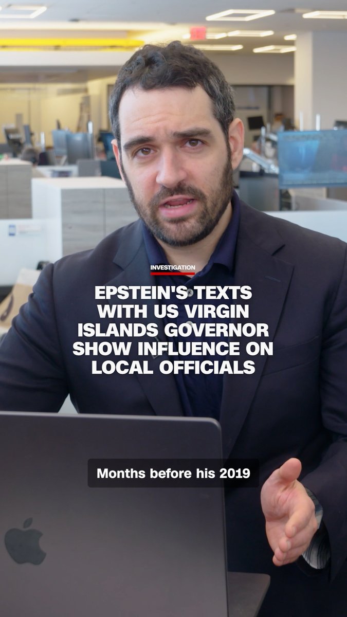 Text messages from 2019 reviewed by CNN reveal that the governor of the US Virgin Islands told Jeffrey Epstein he would intervene in a regulatory dispute on his behalf. CNN's Andrew Kaczynski reports. Read more: