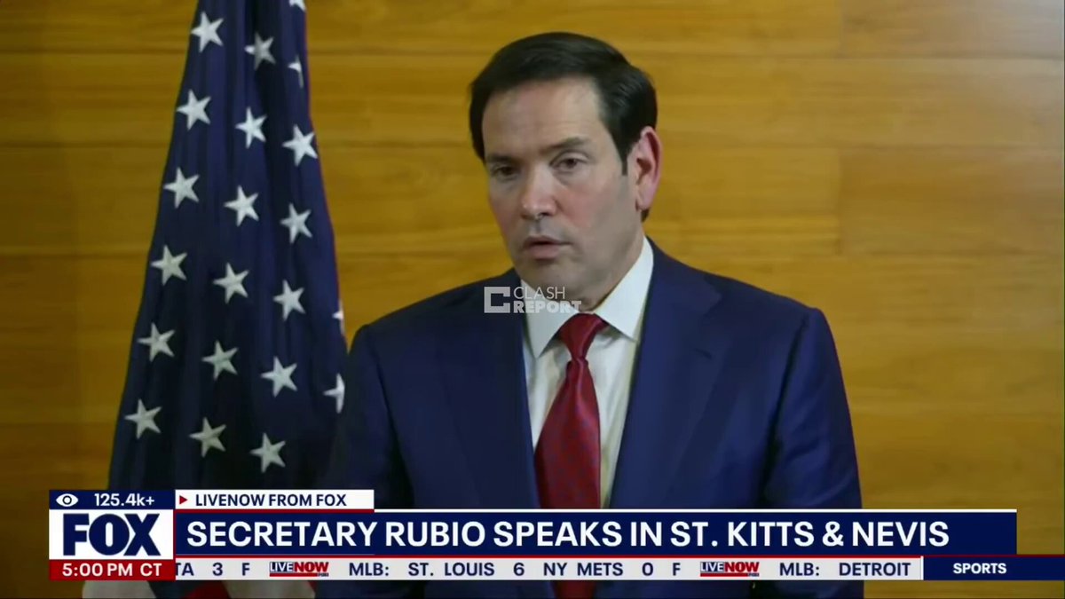 🚨🇺🇸🇮🇷 Rubio warns Iran's missile threat is closer than most people realize: "They are headed on a pathway to developing weapons that could reach the continental US. They already possess weapons that could reach much of Europe right now."