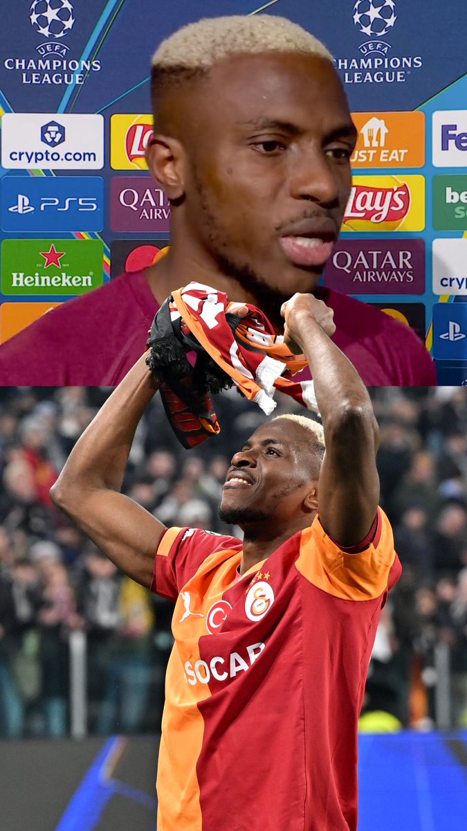 Galatasaray want all the smoke in Europe, says Victor Osimhen 😤🇹🇷 ‘We want to make a statement in the Champions League. We want to do something extraordinary.’ ↳ UEFA Champions League. Live &amp; Exclusive on Stan Sport. #StanSportAU #UCL
